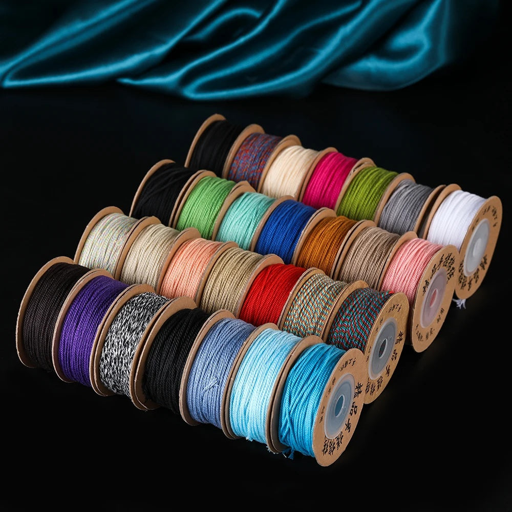 1 Roll Braided Cotton Cord Rope