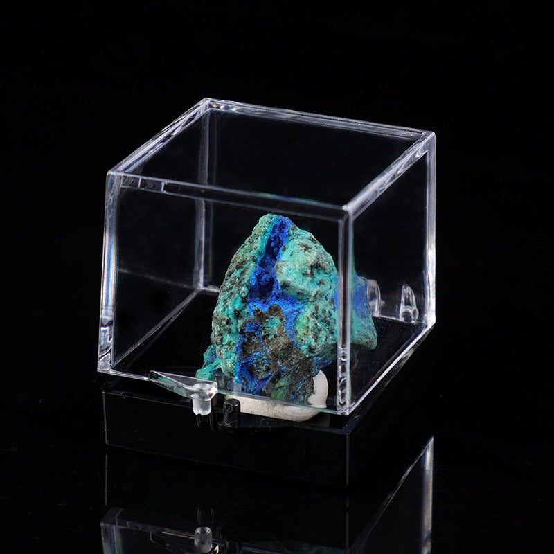 Micro Mineral Box Raw Crystal Gemstone Collection Box