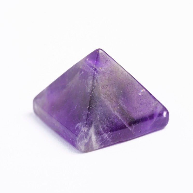 Crystal Mini Pyramid Ornament