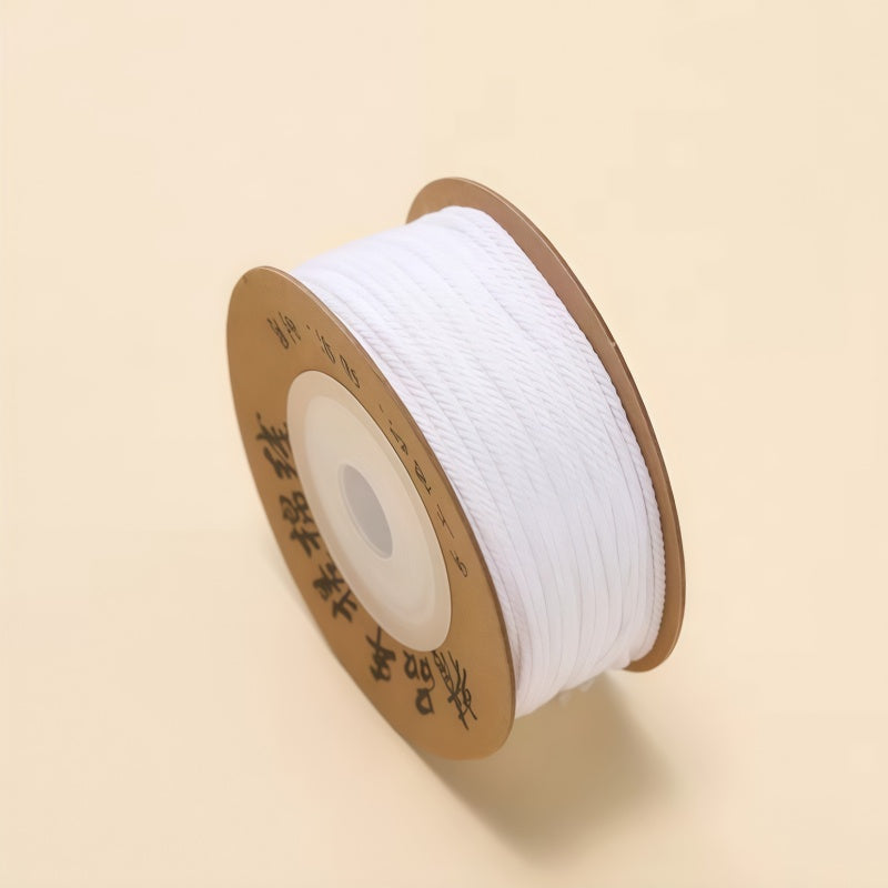 1 Roll Braided Cotton Cord Rope