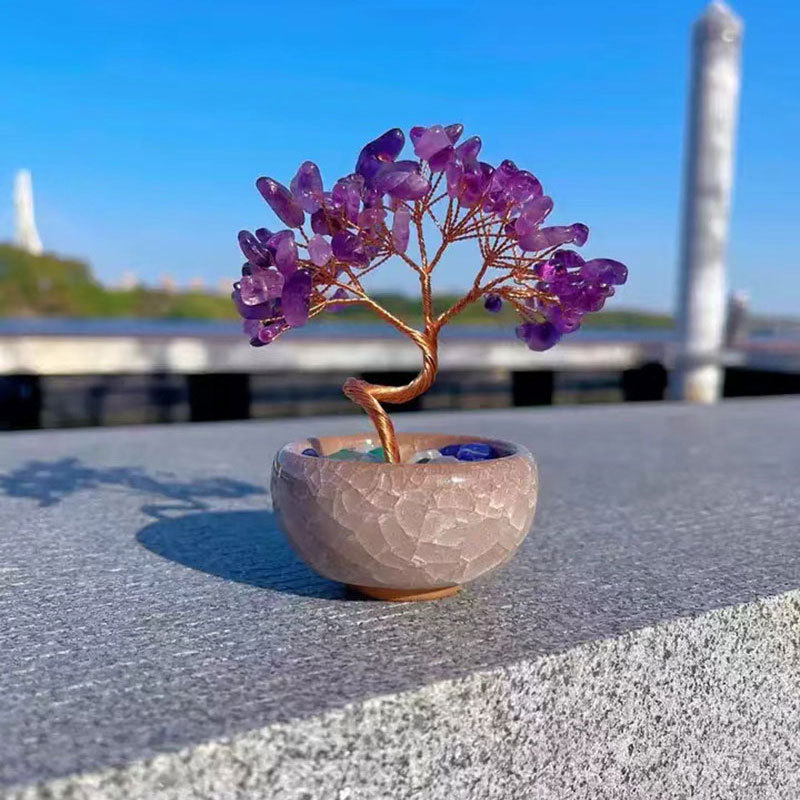 Natural Crystal Money Tree