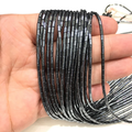 Tube Shape Hematite Beads