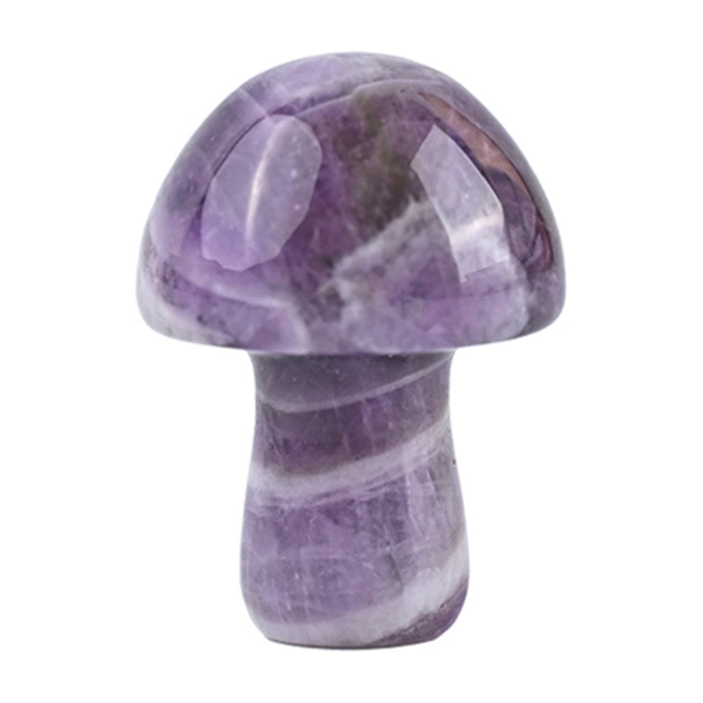 Crystal Mini Mushroom Decor