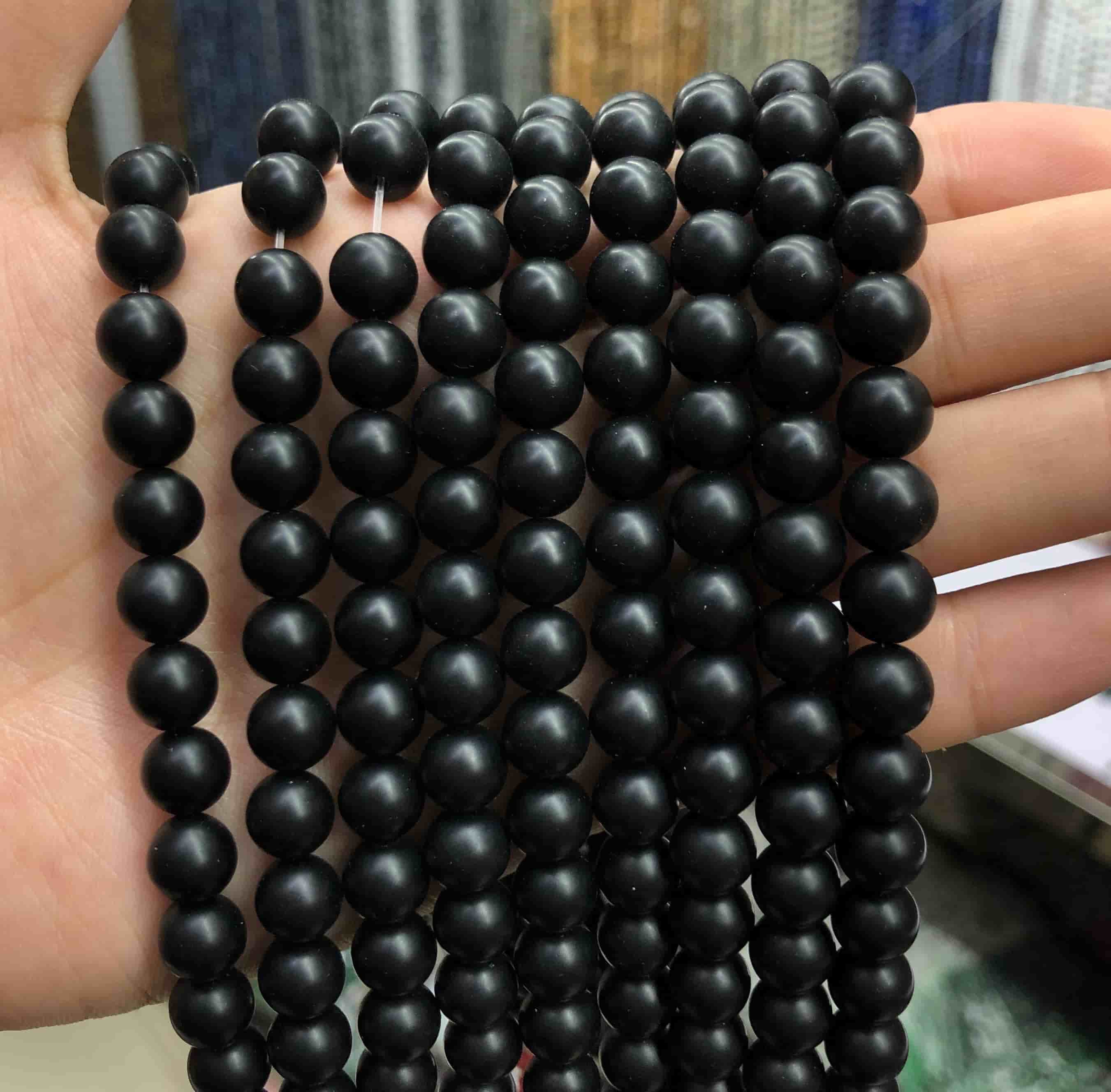 #1 Round Agate Beads 6mm/8mm/10mm/12mm