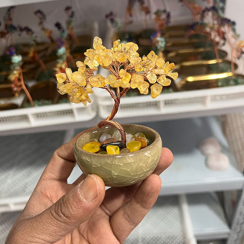 Natural Crystal Money Tree