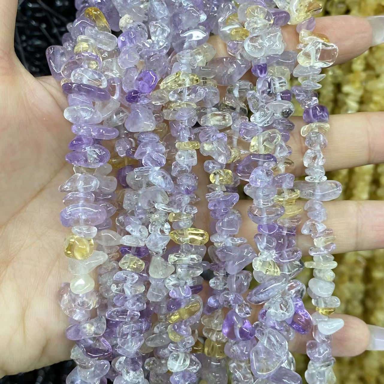 Freeform Chip Beads 3-8mm Gemstone/Quartz/Jasper/Agate