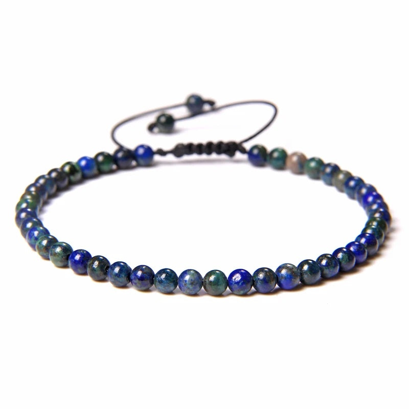Beads Bracelet Adjustable Rope String Braided Bracelets 4mm 6mm 8mm
