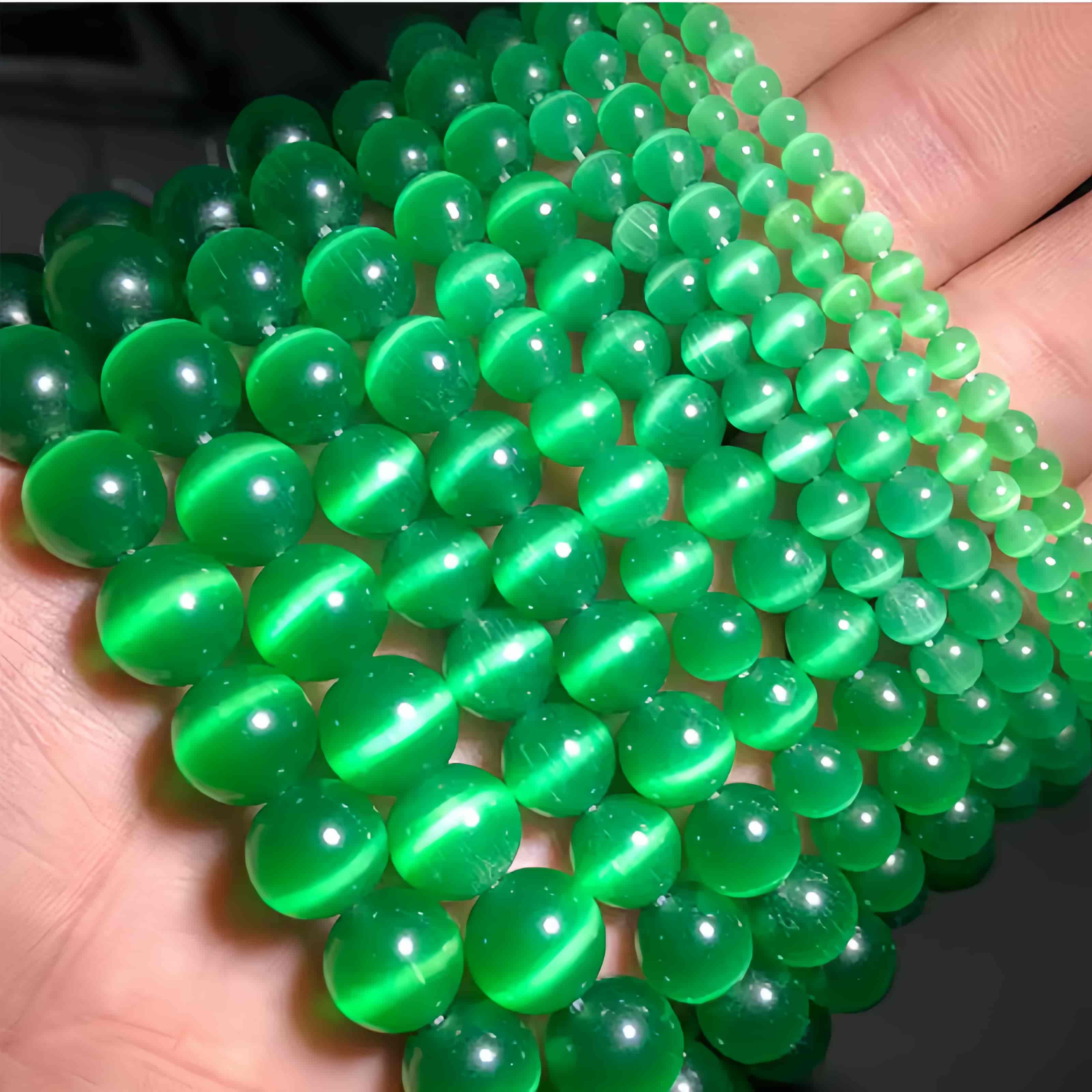 Mixed Colors Cat's Eye Beads 4/6/8/10/12MM