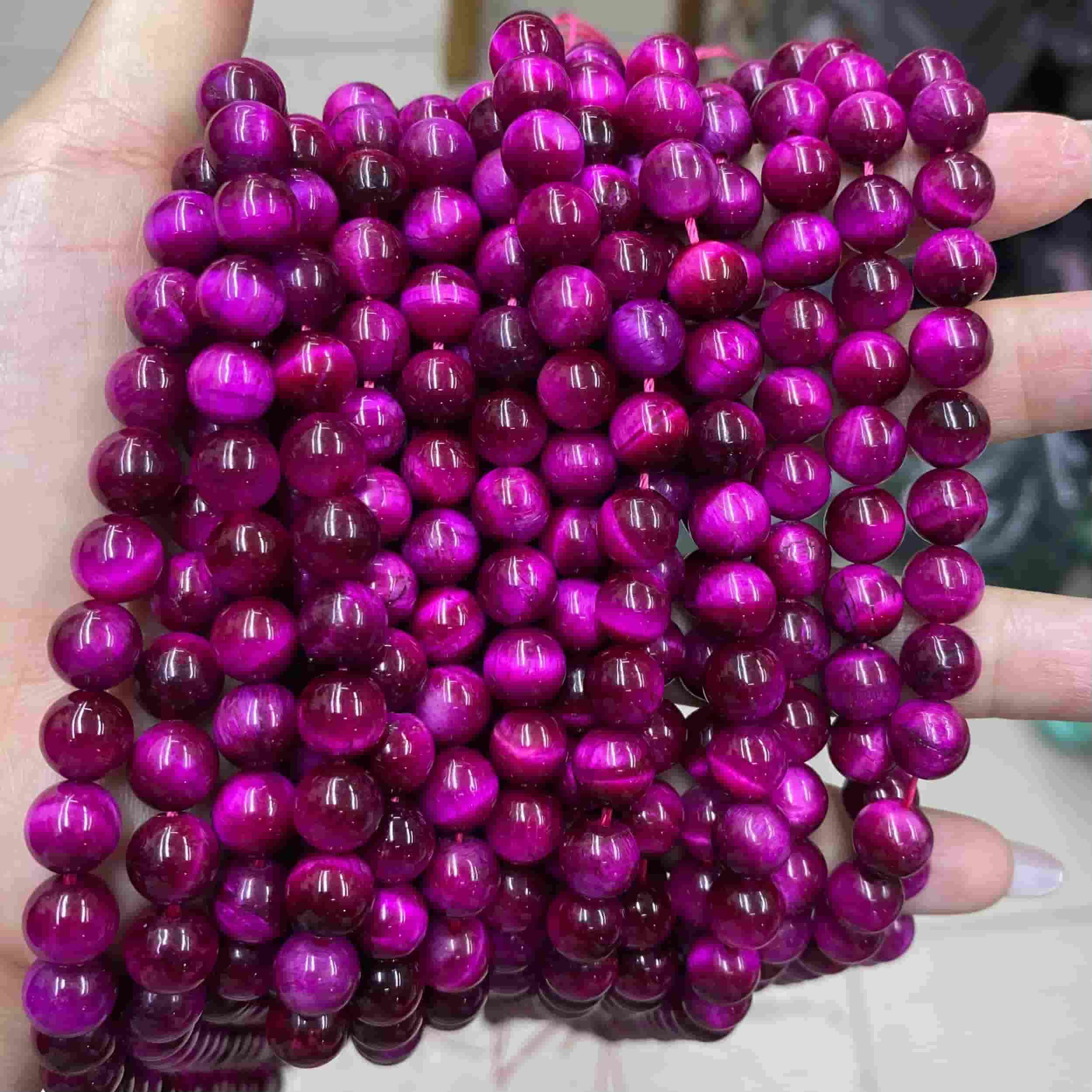 Colorful Tiger Eye Beads 4mm/6mm/8mm/10mm