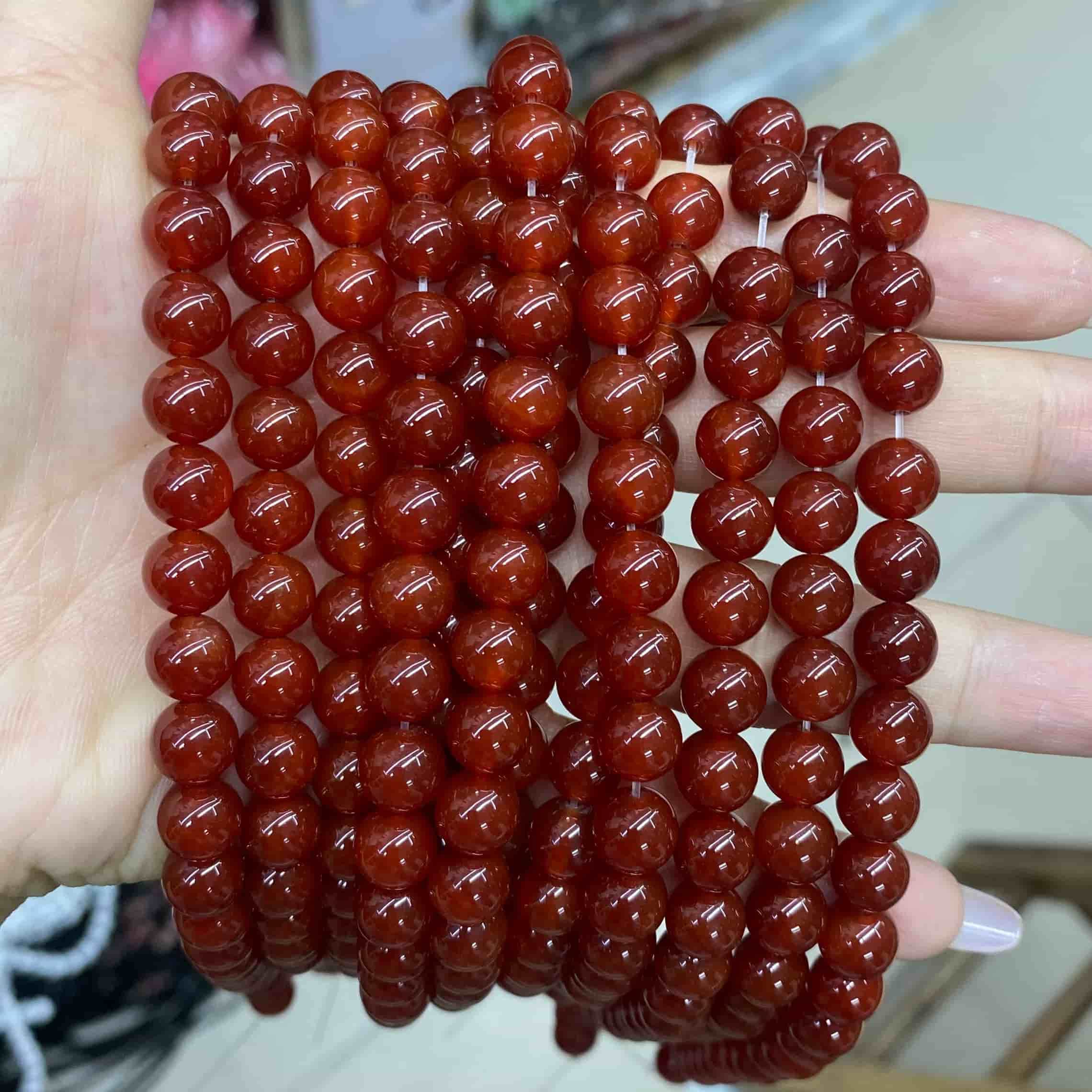 #1 Round Agate Beads 6mm/8mm/10mm/12mm