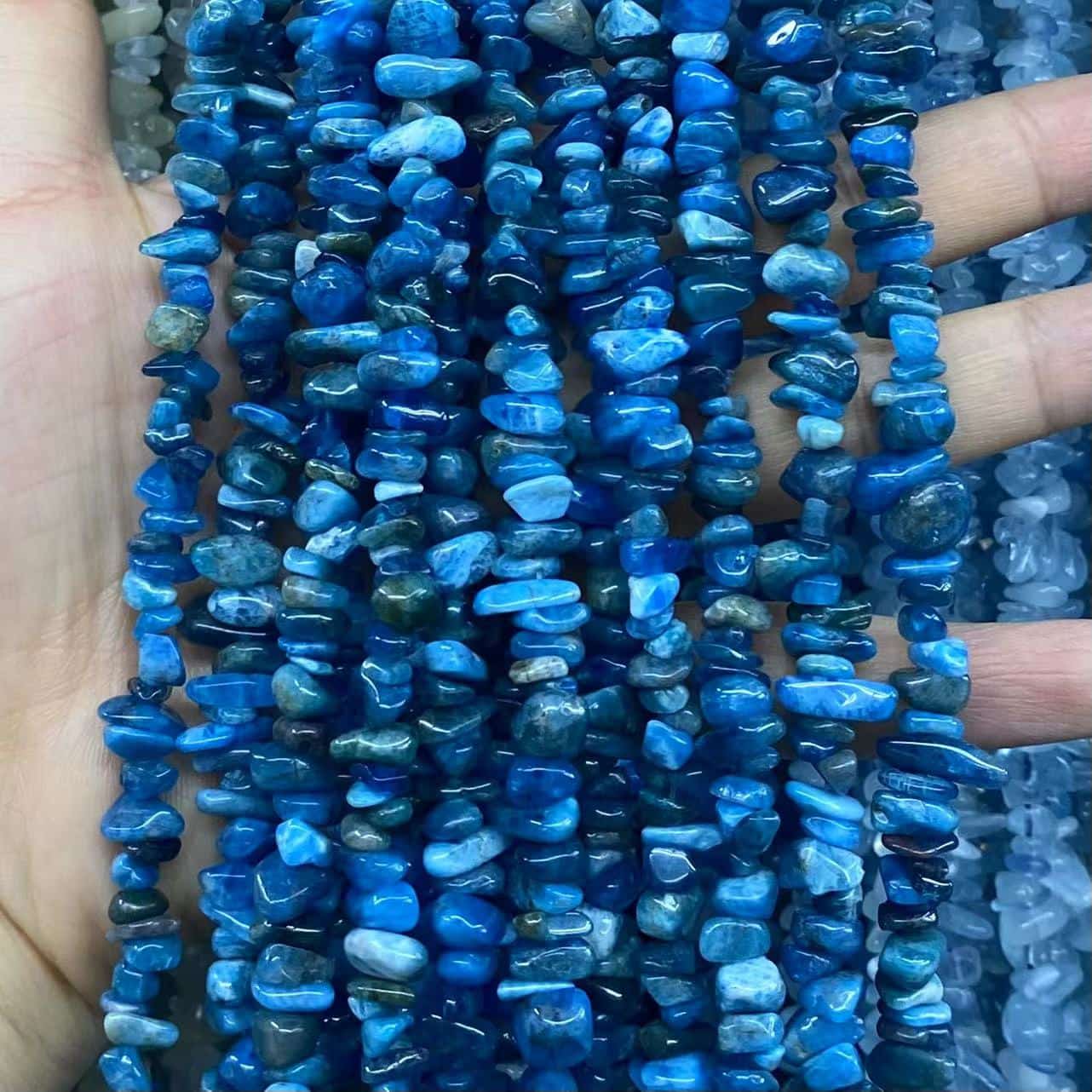 Freeform Chip Beads 3-8mm Gemstone/Quartz/Jasper/Agate