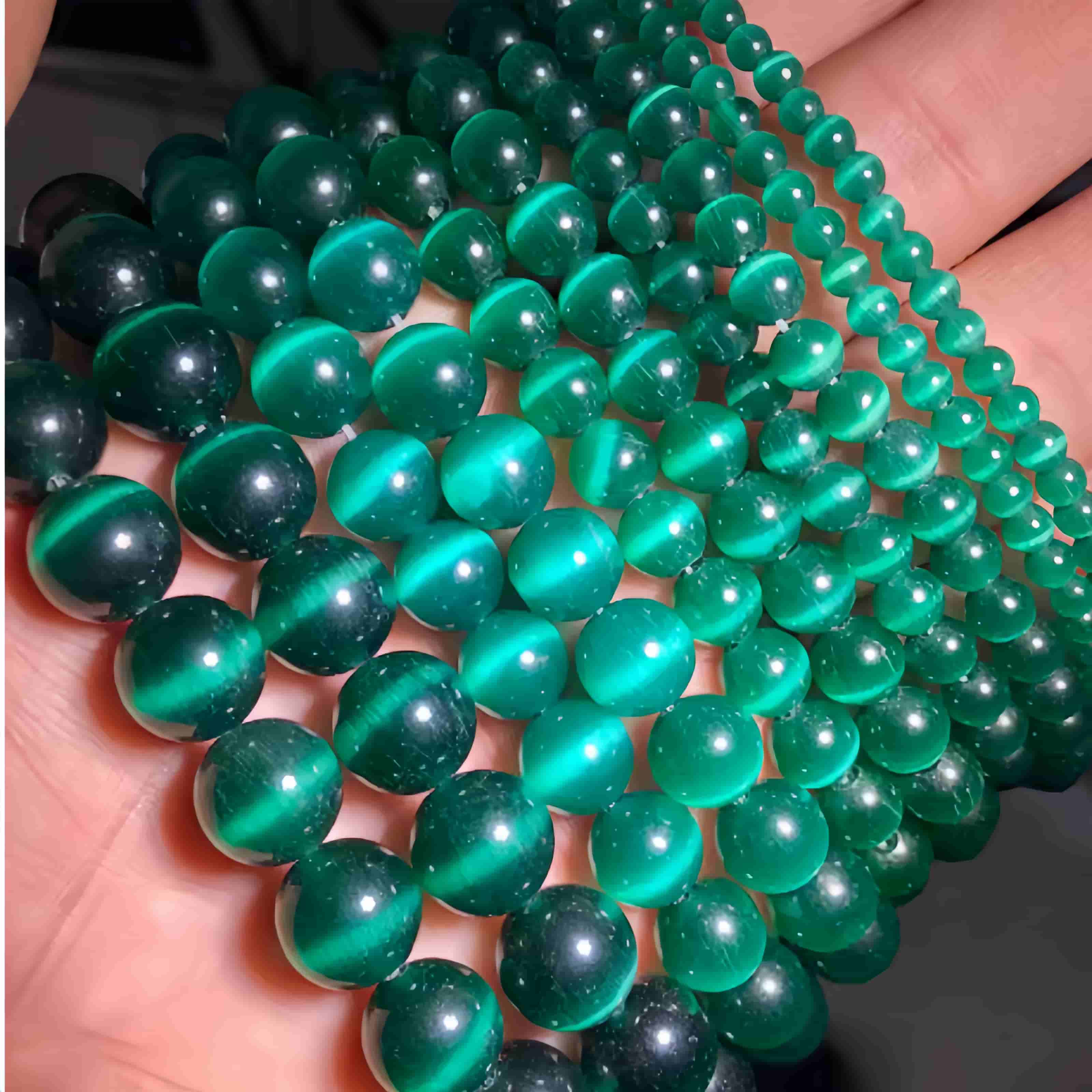 Mixed Colors Cat's Eye Beads 4/6/8/10/12MM