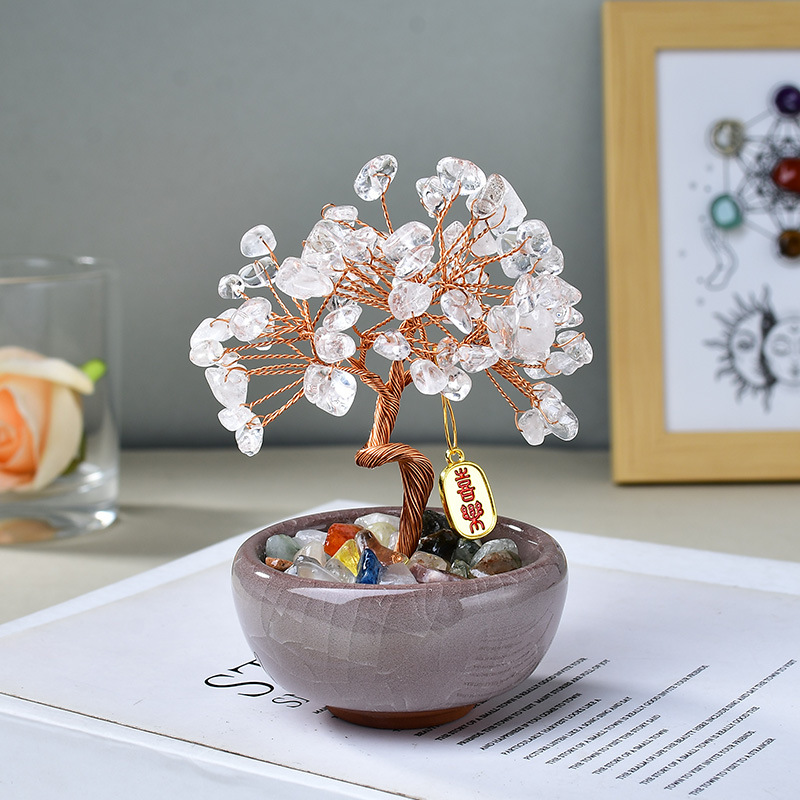 Natural Crystal Money Tree