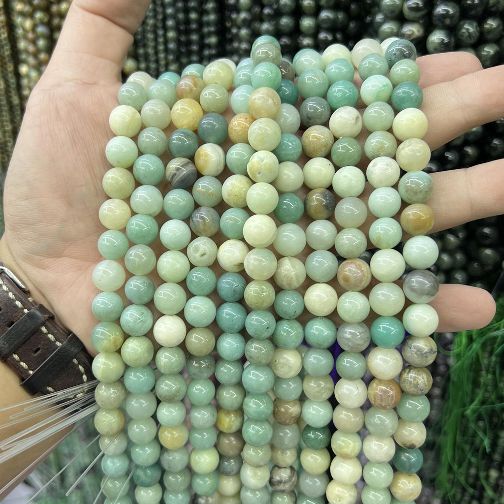 $2.5--8mm #2 Semi- Precious beads Free Shipping