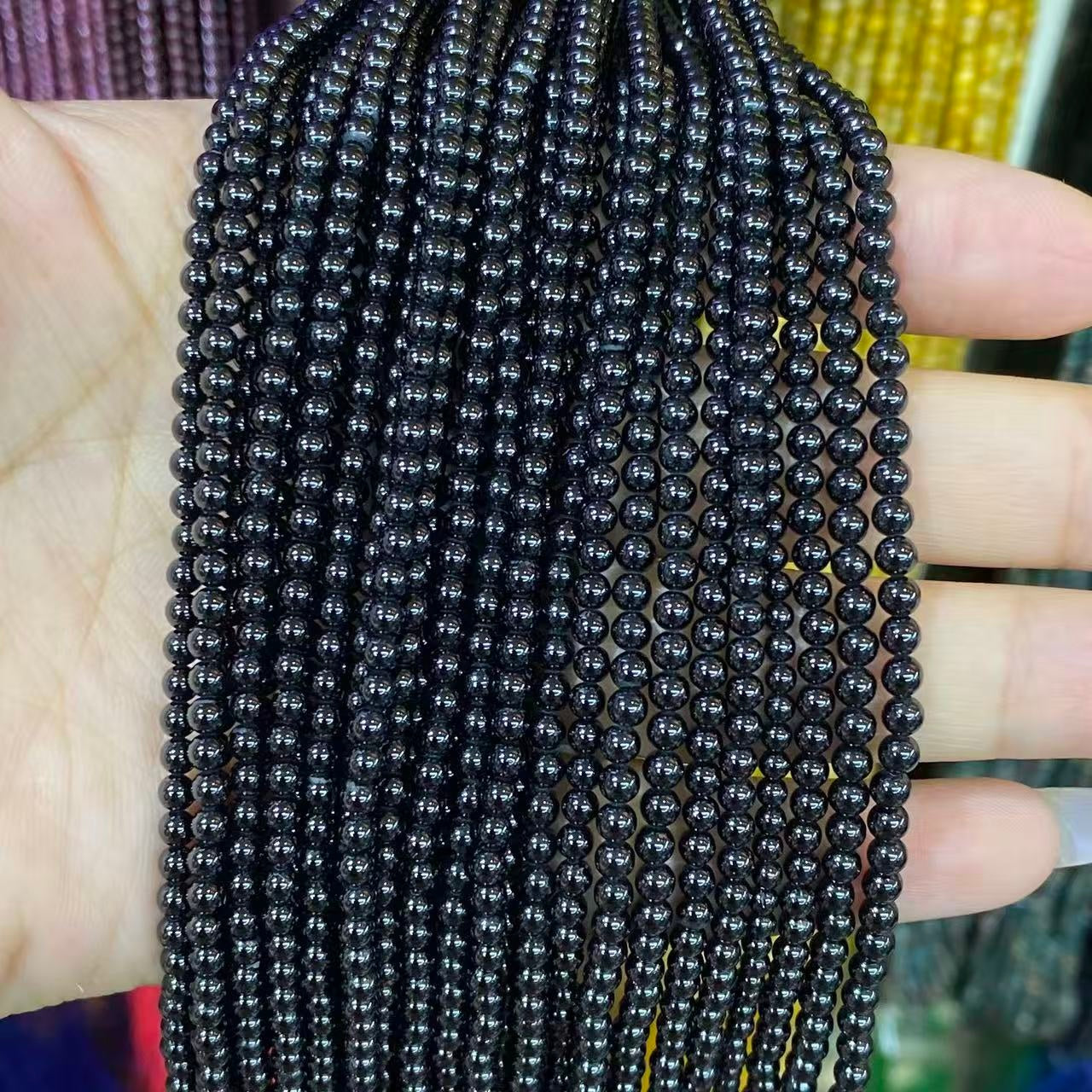 Tiny Round Smooth Beads Gemstone/Quartz/Jasper/Agate 2mm 3mm 4mm