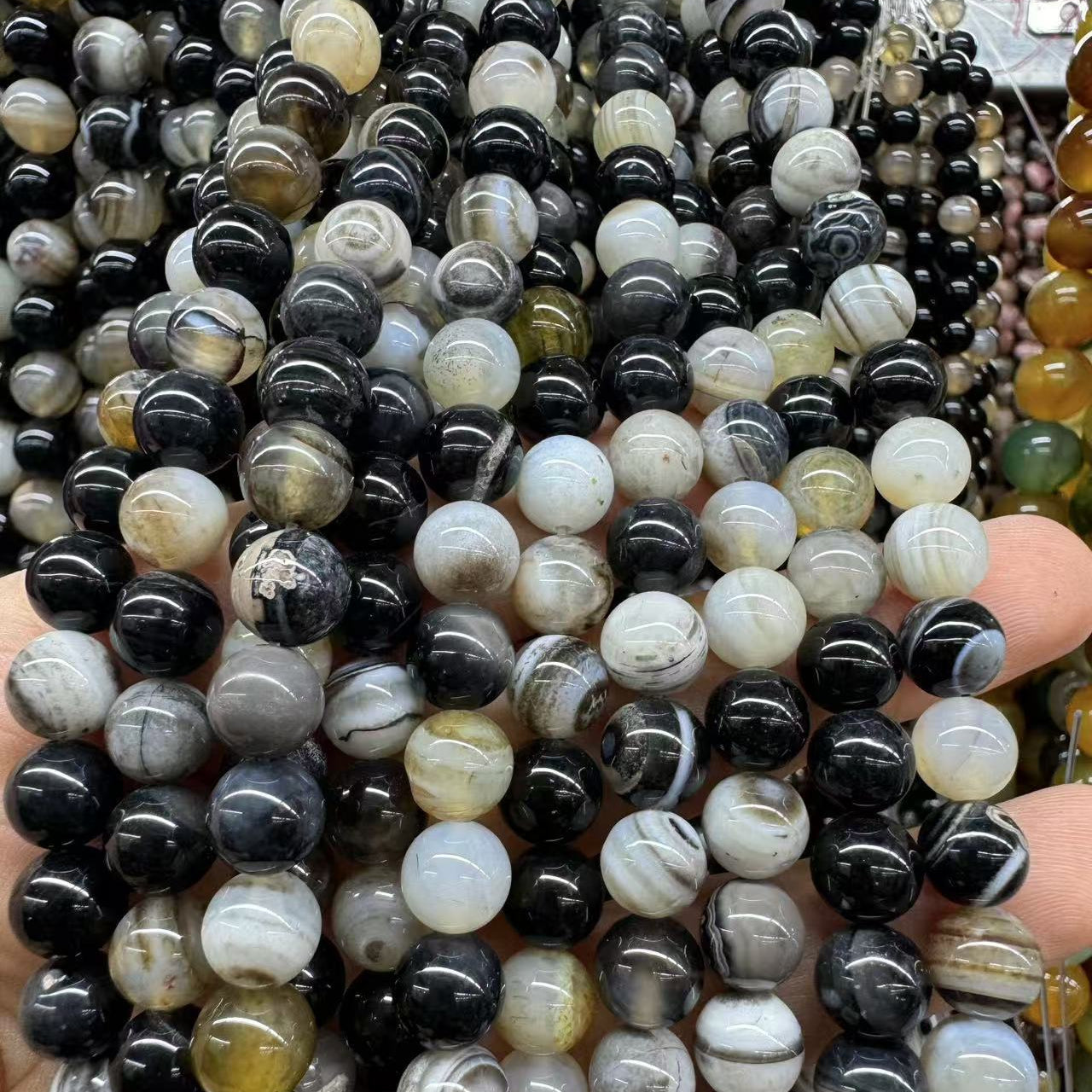 Round Beads 6mm 8mm 10mm  Free Shipping