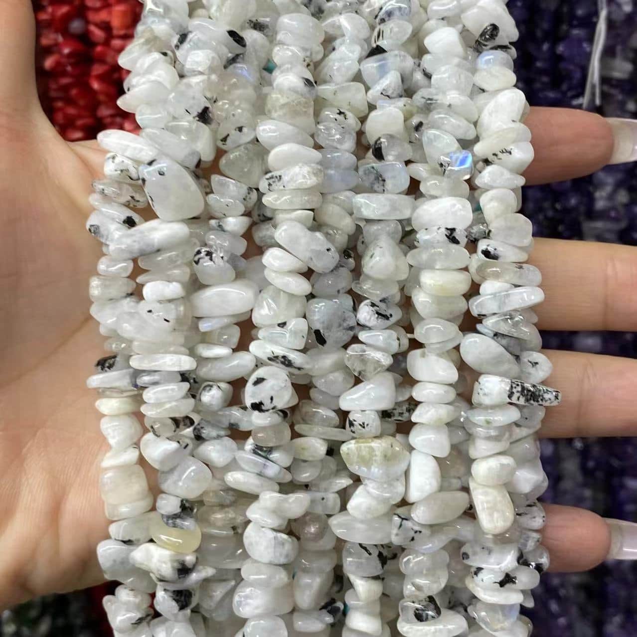Freeform Chip Beads 3-8mm Gemstone/Quartz/Jasper/Agate