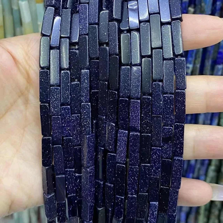 Tube Shape Sandstone Beads