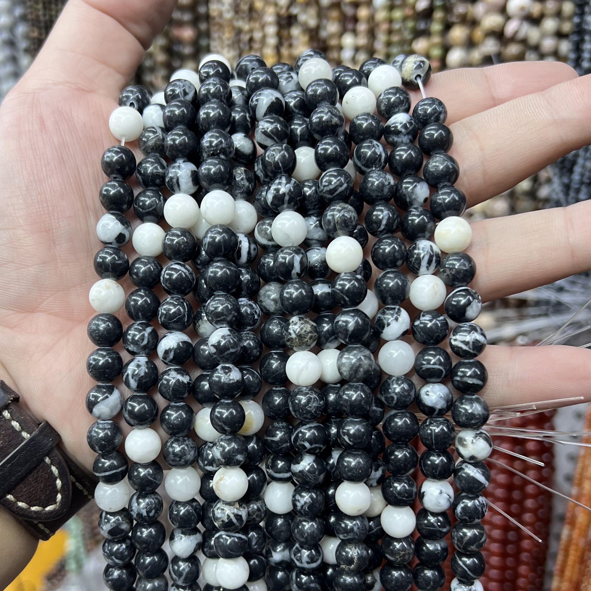 Round Beads 6mm 8mm 10mm  Free Shipping