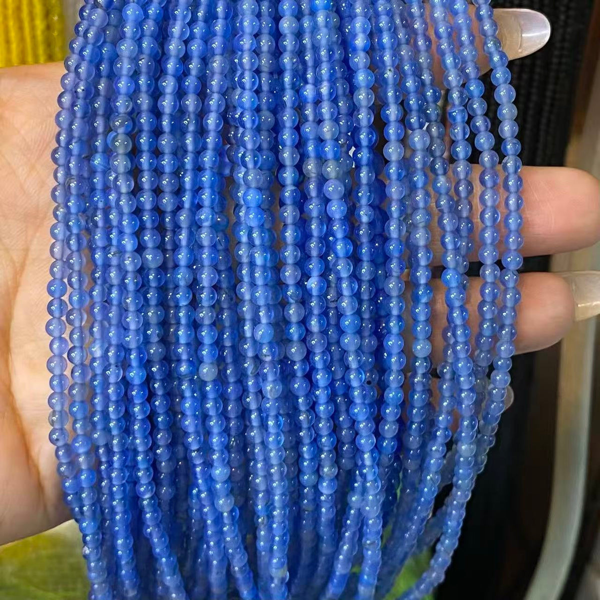 Tiny Round Smooth Agate Beads 2mm 3mm 4mm