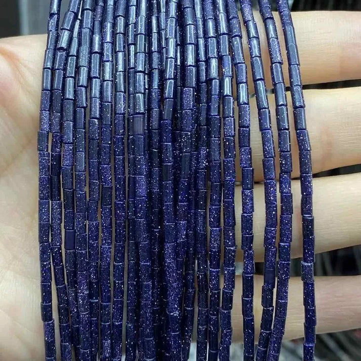 Tube Shape Sandstone Beads