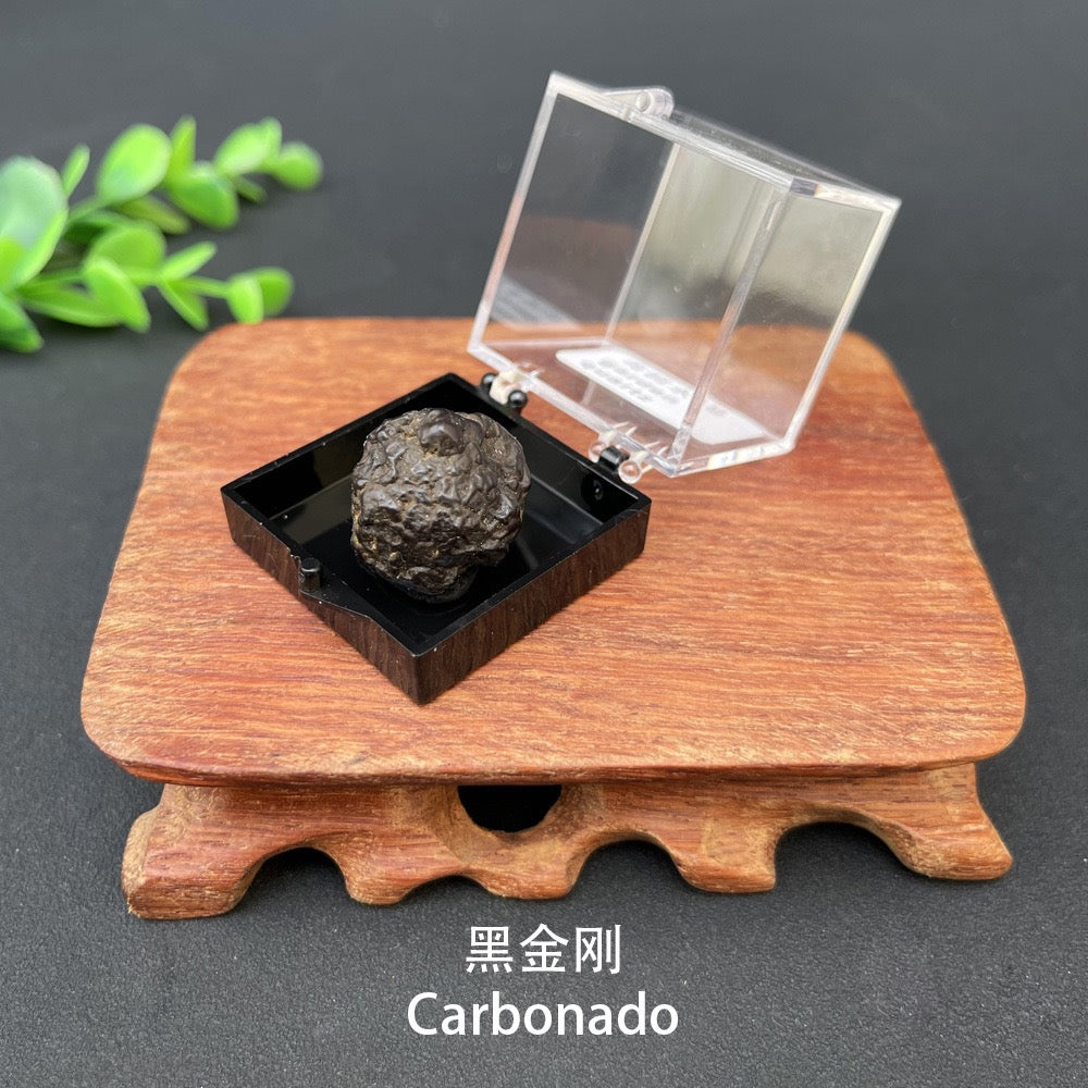 Micro Mineral Box Raw Crystal Gemstone Collection Box