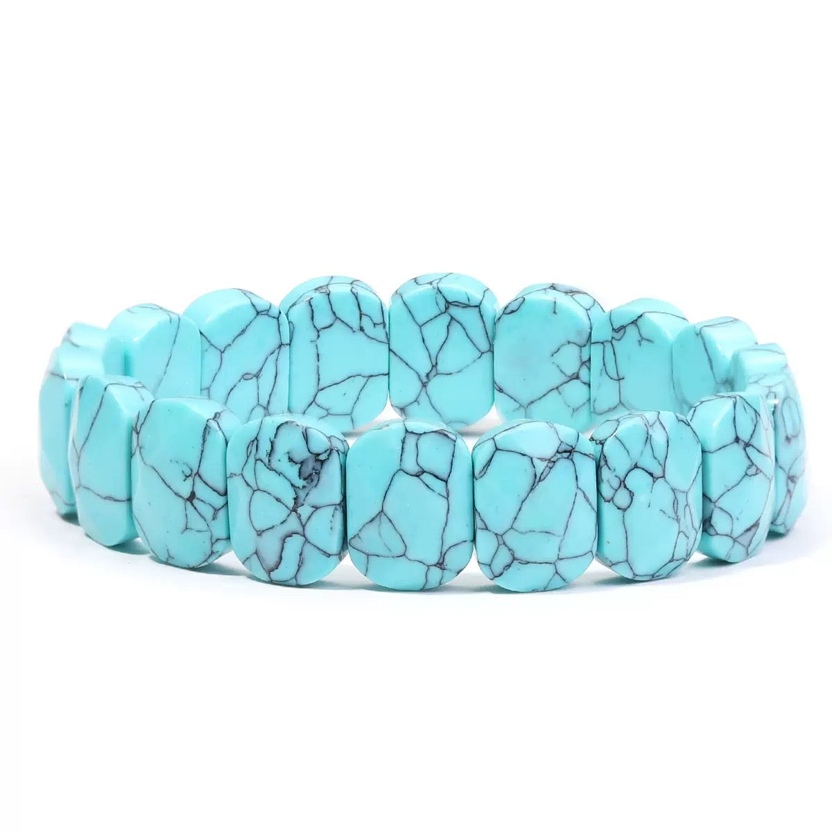 Square or Rectangle Soft Bangle Bracelet