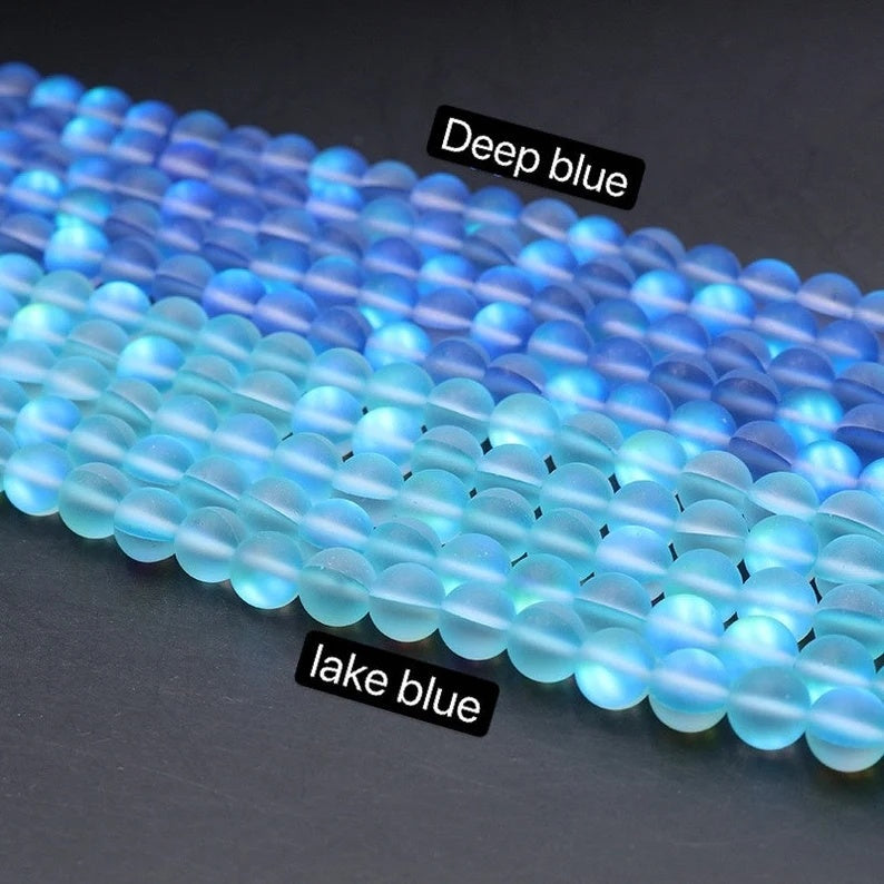 Mystic Aura Quartz Beads, Aurora Borealis Crystal 6-12mm