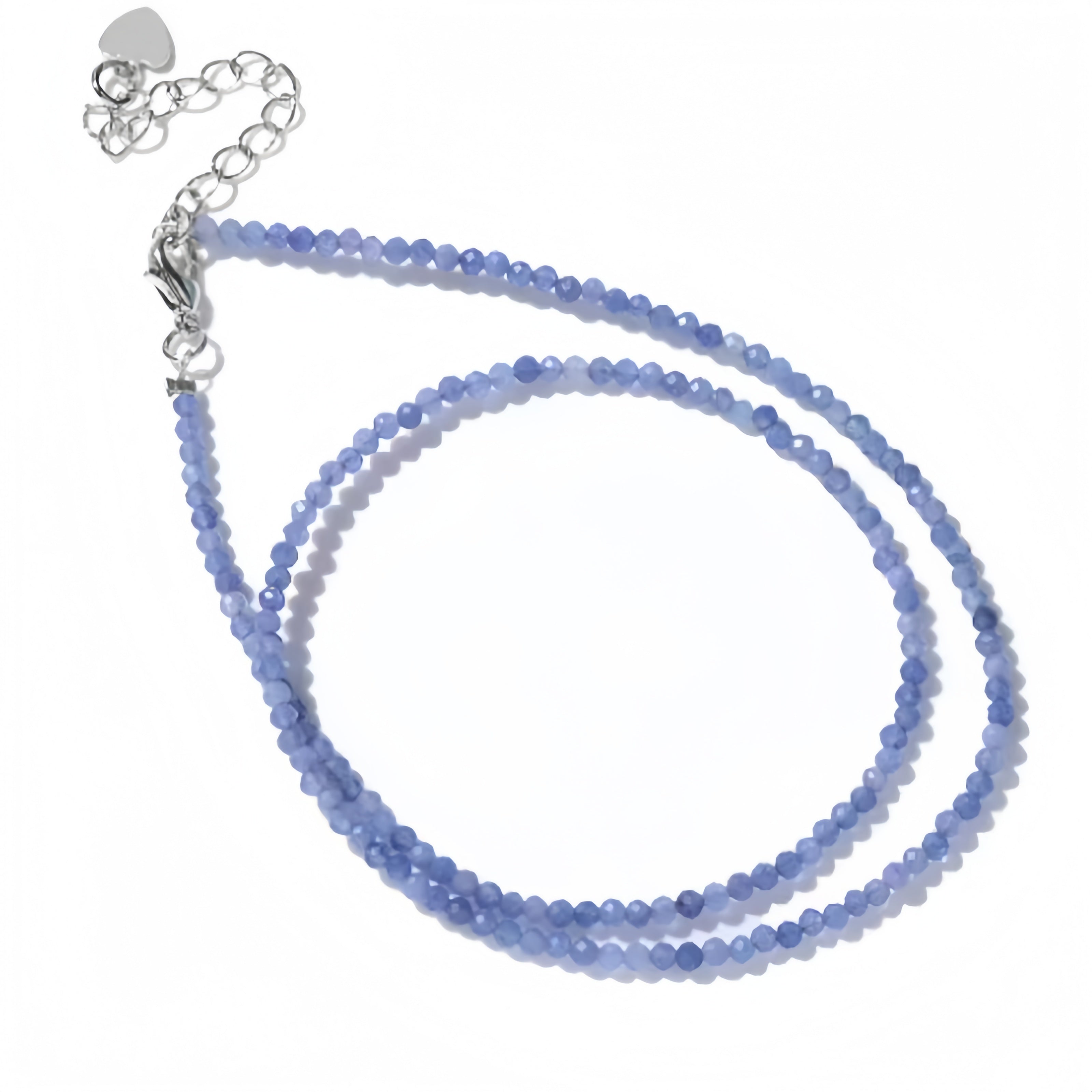 2mm Shining Beads Stone Necklace Choker Jewelry