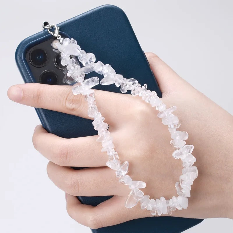 Creative Gravel Stone Phone Chain