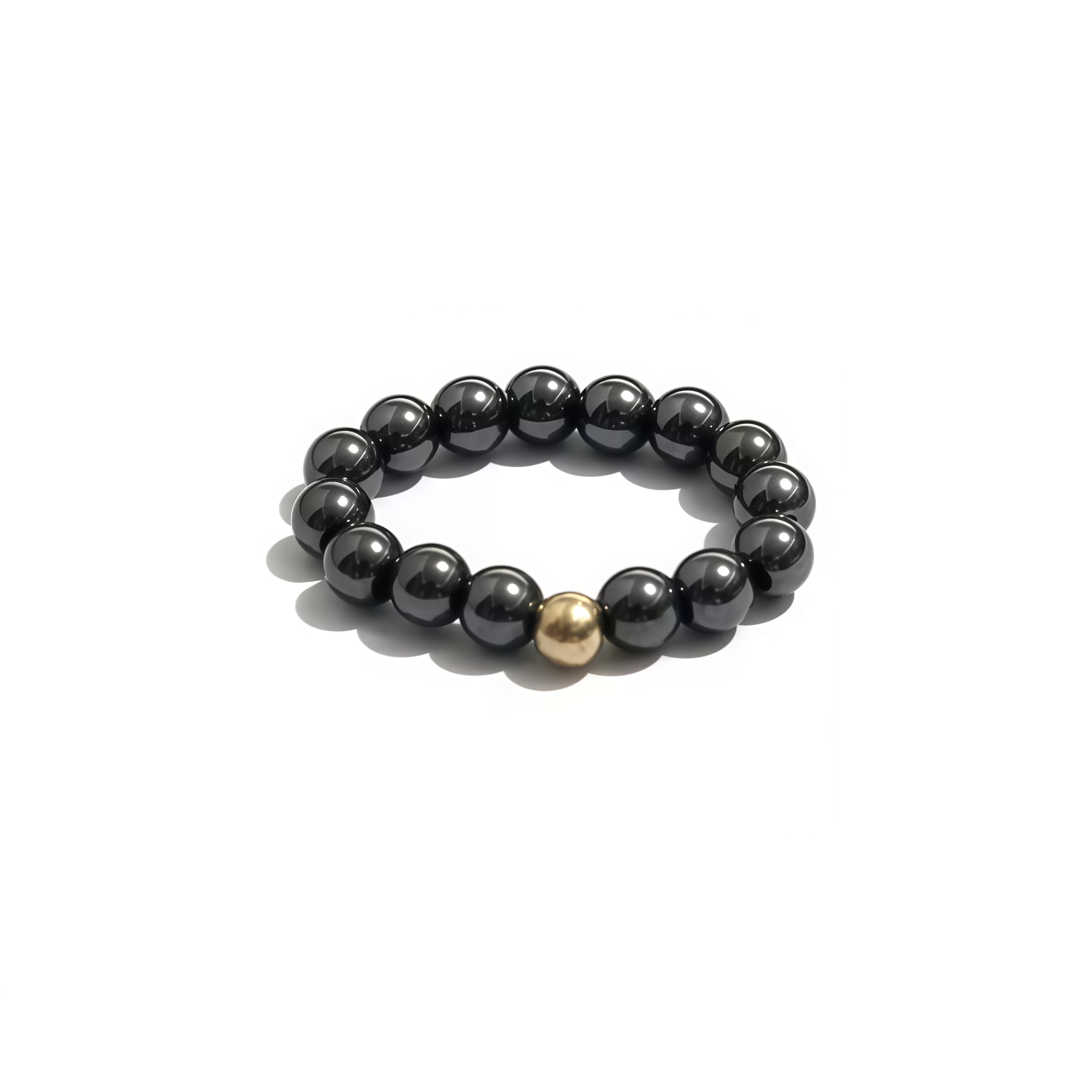 3mm Multi Round Bead Ring Elastic Rings Stackable
