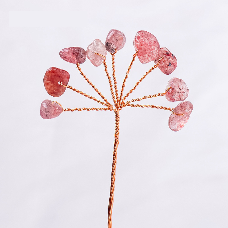 Natural Crystal Money Tree Semi-Finished Products