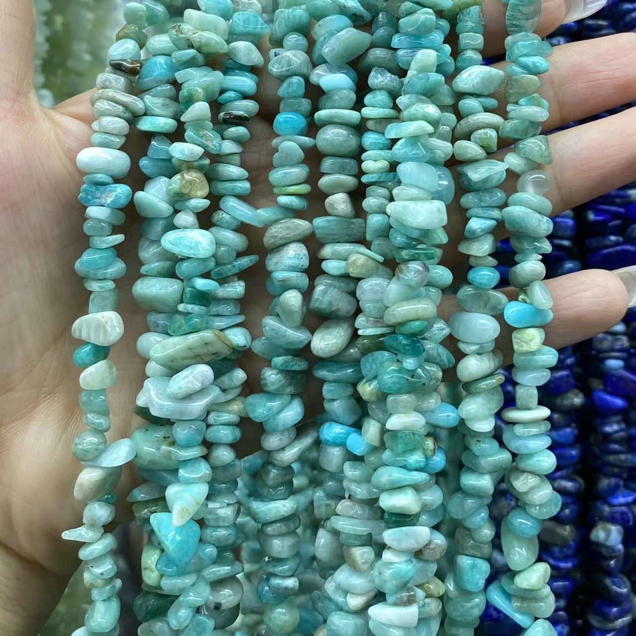 Freeform Chip Beads 3-8mm Gemstone/Quartz/Jasper/Agate