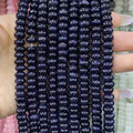 Smooth Rondelle Sandstone Beads