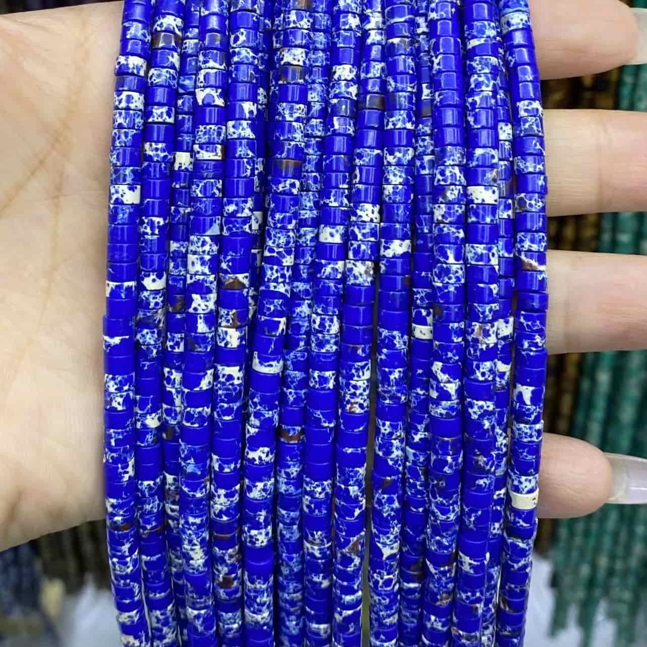 Heishi Rondelle Beads 2x4mm Quartz/Jasper/Agate/Crystal