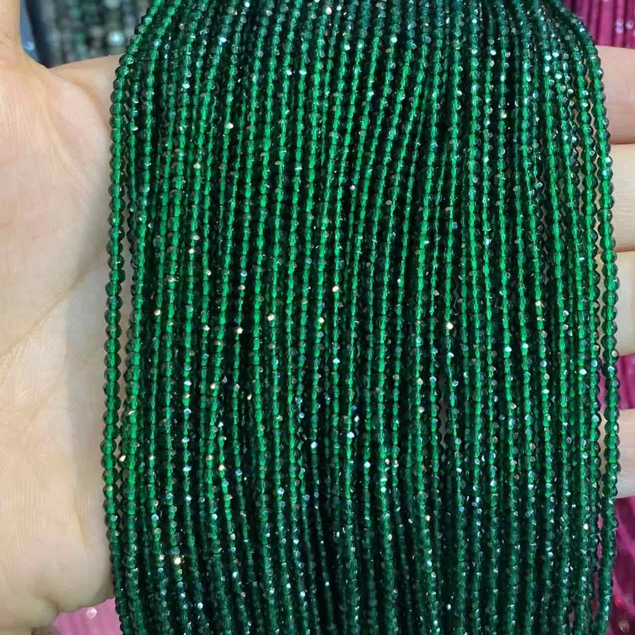 Nano Beads Tiny Round Faceted Beads 2mm 3mm