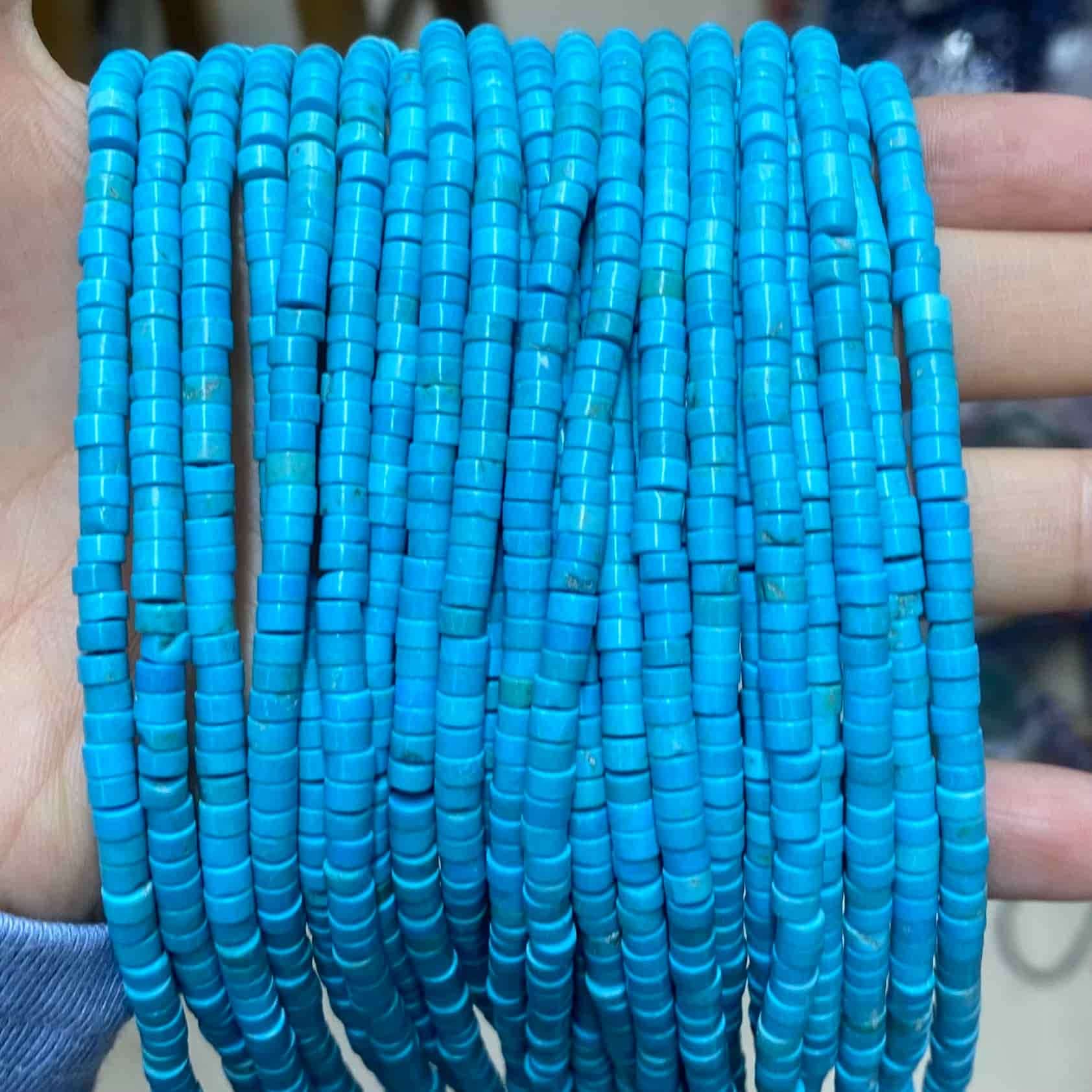 Heishi Rondelle Beads 2x4mm Quartz/Jasper/Agate/Crystal