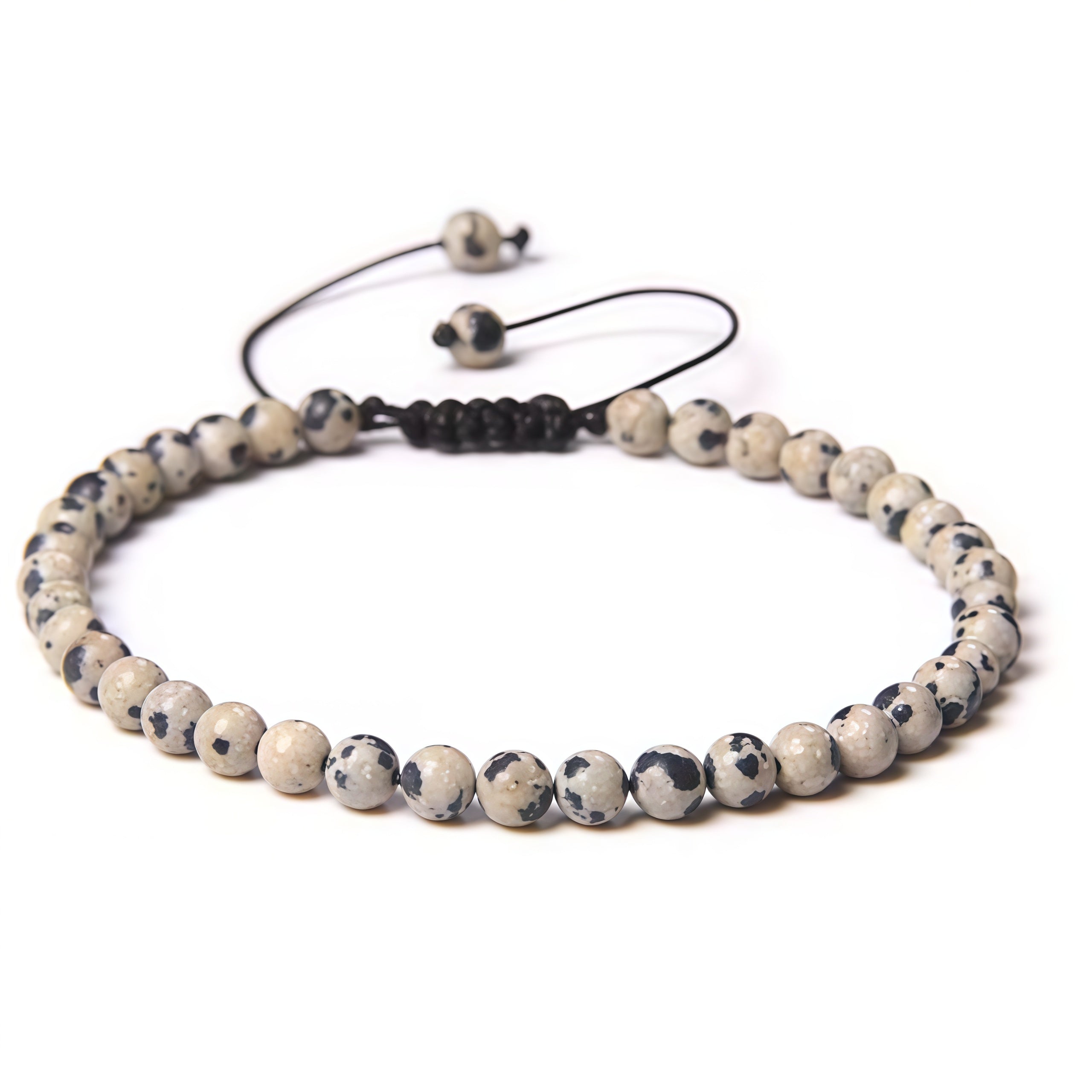 Beads Bracelet Adjustable Rope String Braided Bracelets 4mm 6mm 8mm