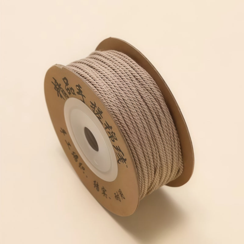 1 Roll Braided Cotton Cord Rope
