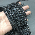 2.5mm Cube Shape Hematite Beads