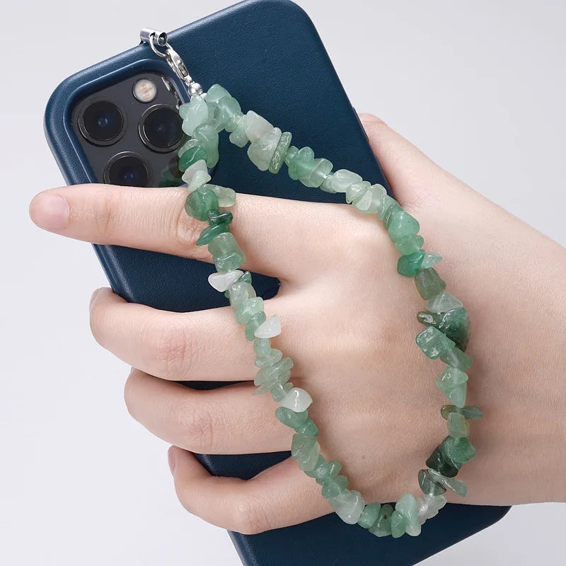 Creative Gravel Stone Phone Chain