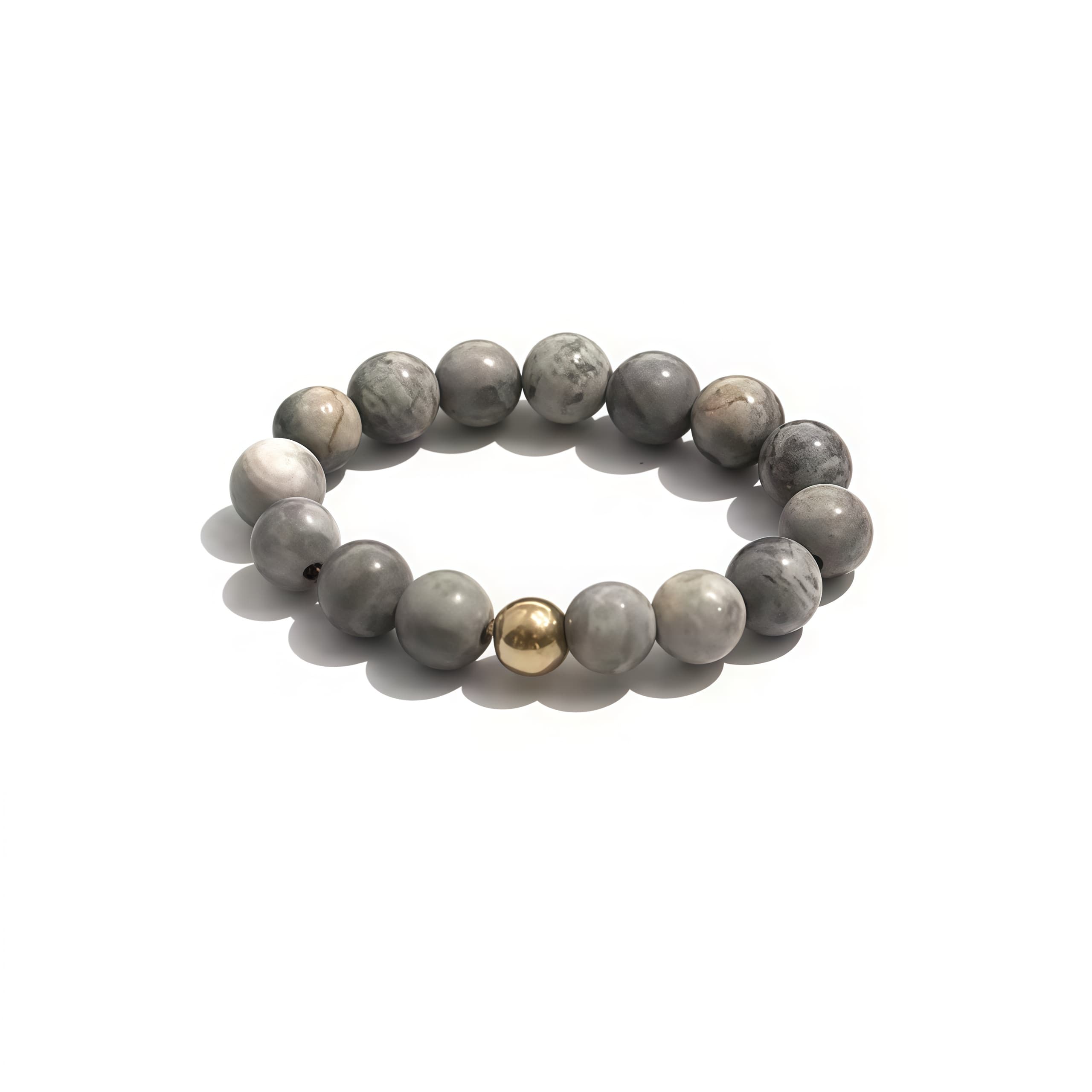 3mm Multi Round Bead Ring Elastic Rings Stackable