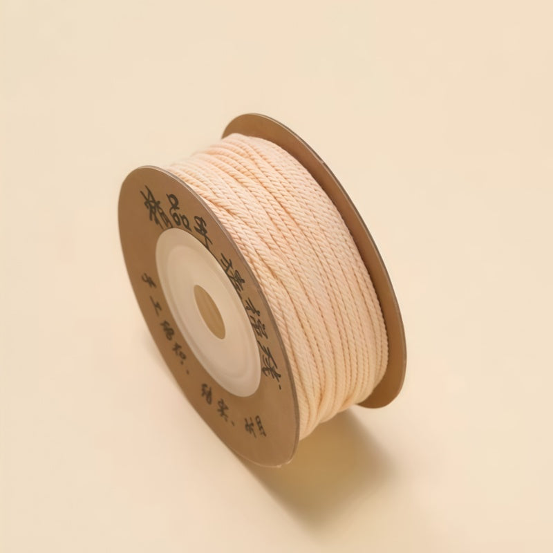 1 Roll Braided Cotton Cord Rope