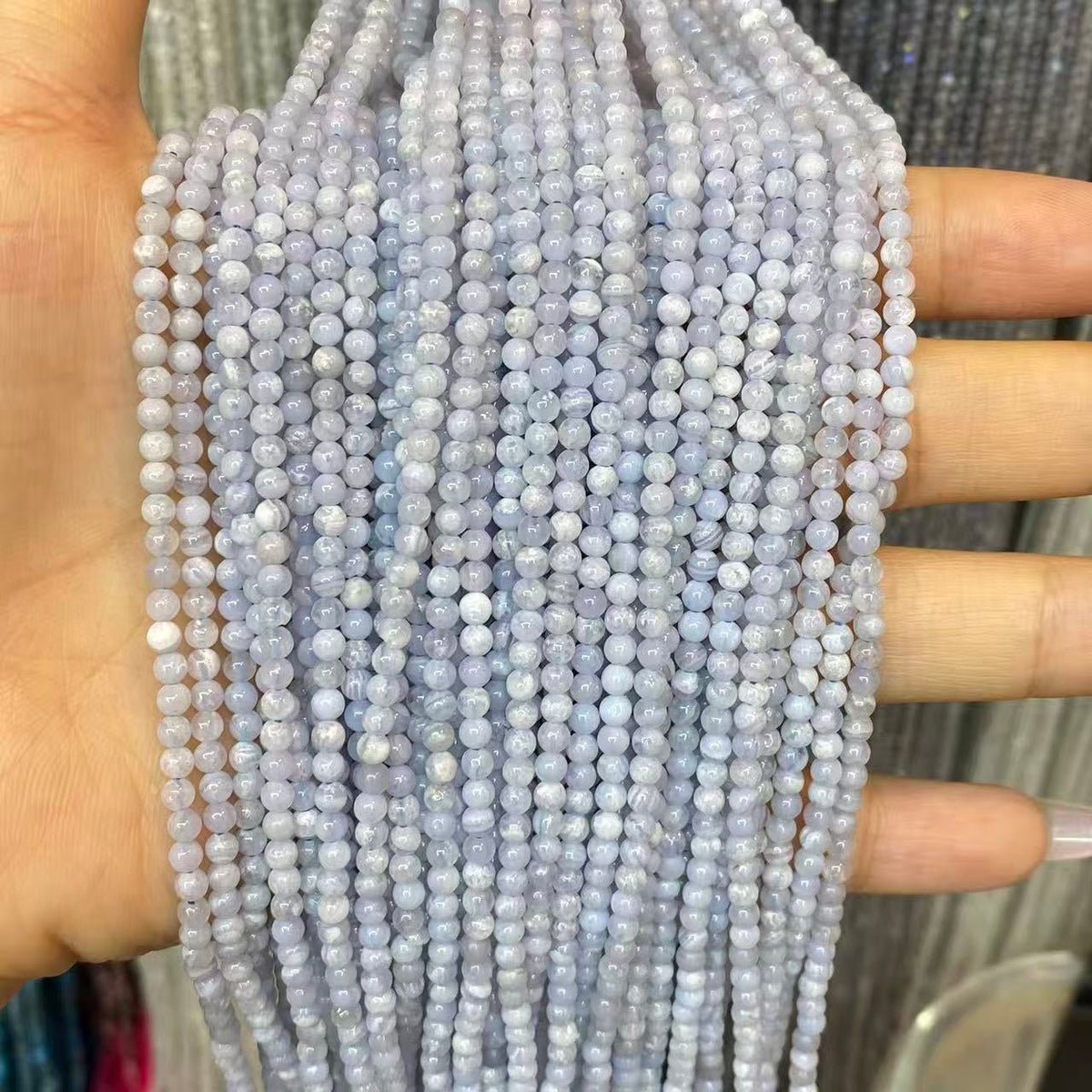 Tiny Round Smooth Agate Beads 2mm 3mm 4mm