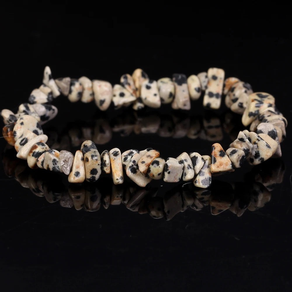 Chip Bead Stretch Bracelet 7.5inch