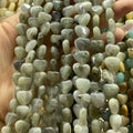 Heart Shape Labradorite Beads