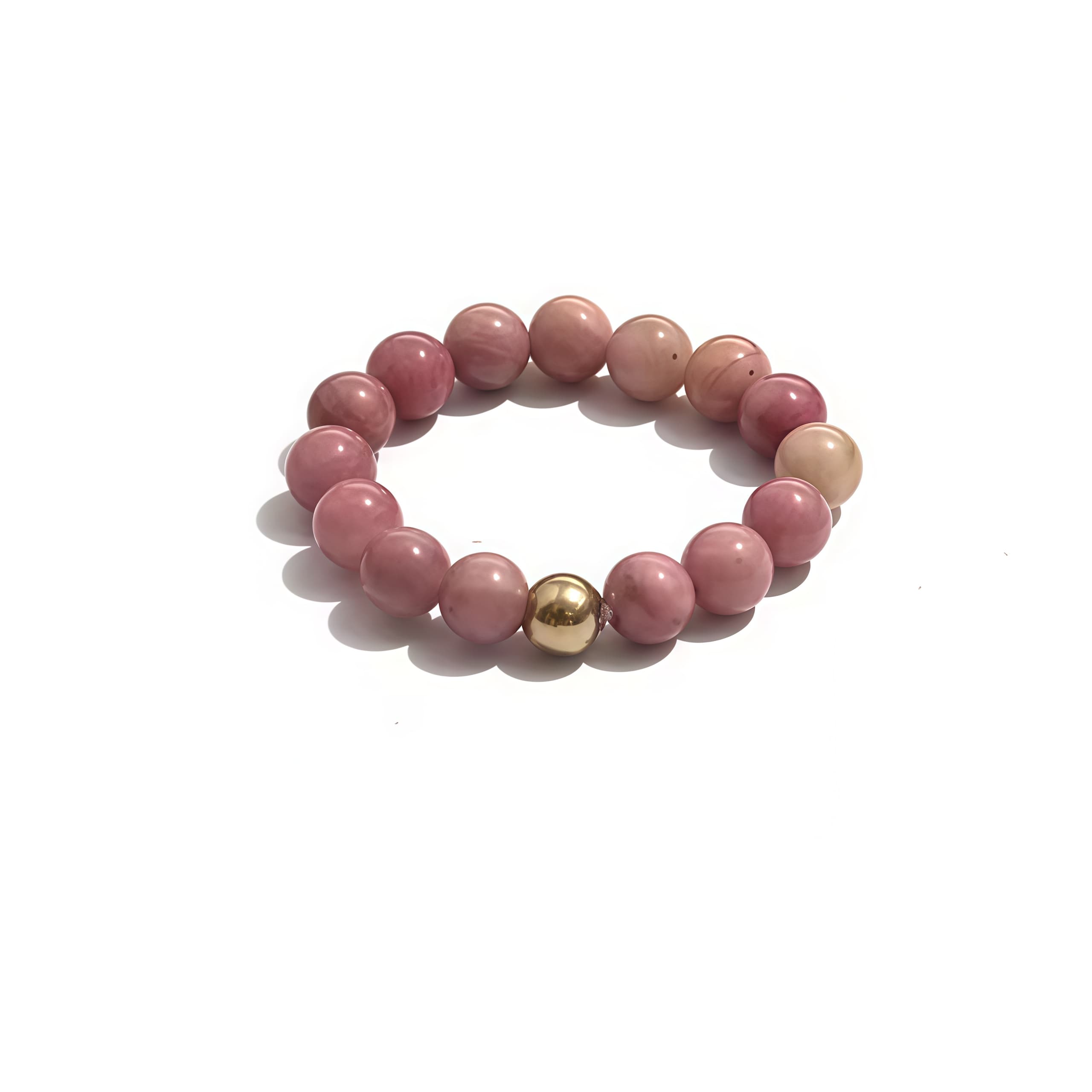 3mm Multi Round Bead Ring Elastic Rings Stackable