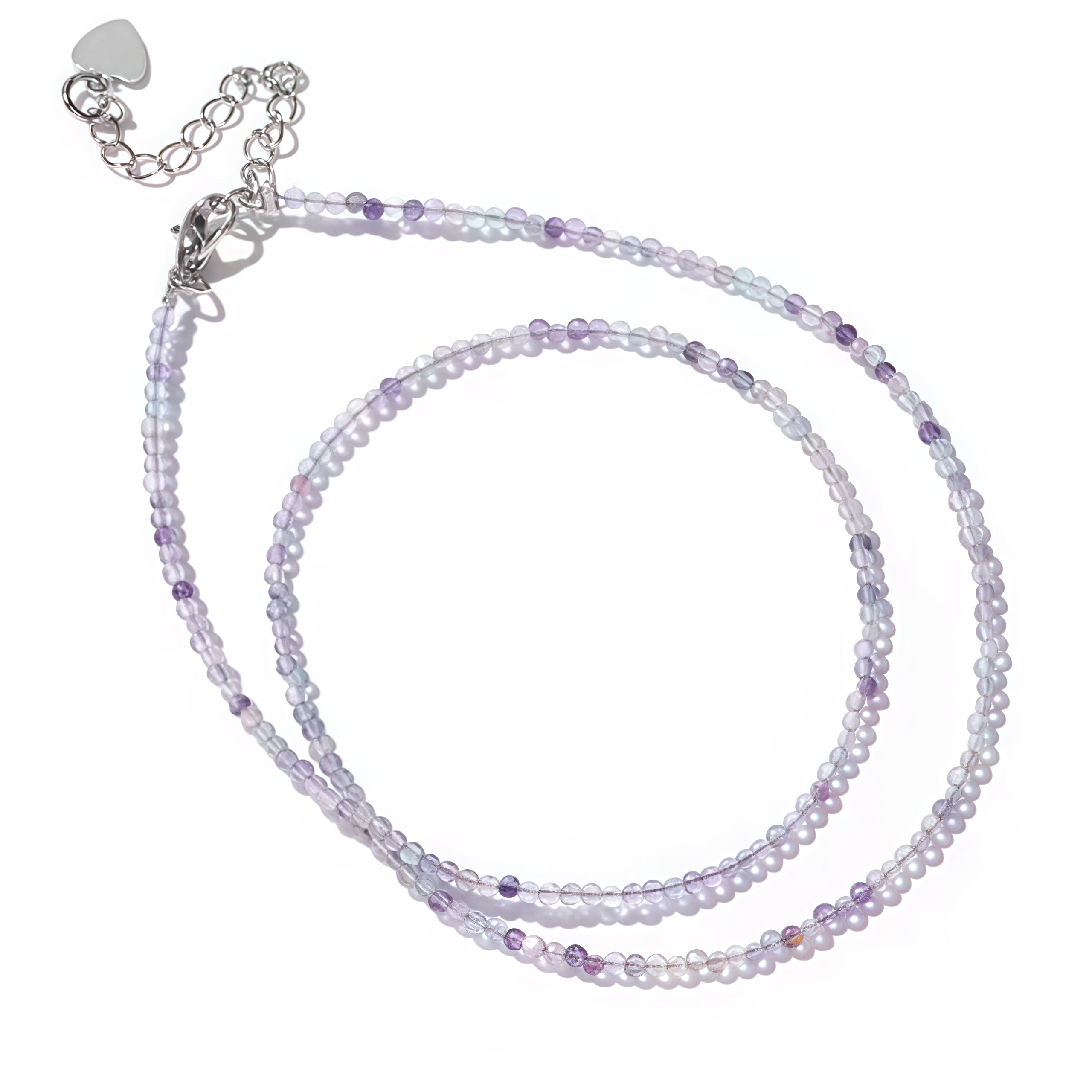 2mm Shining Beads Stone Necklace Choker Jewelry