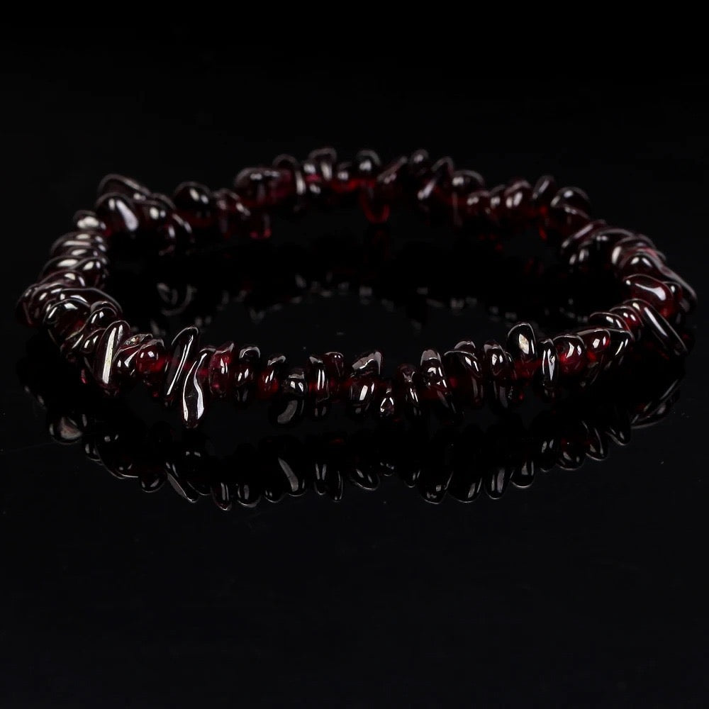 Chip Bead Stretch Bracelet 7.5inch