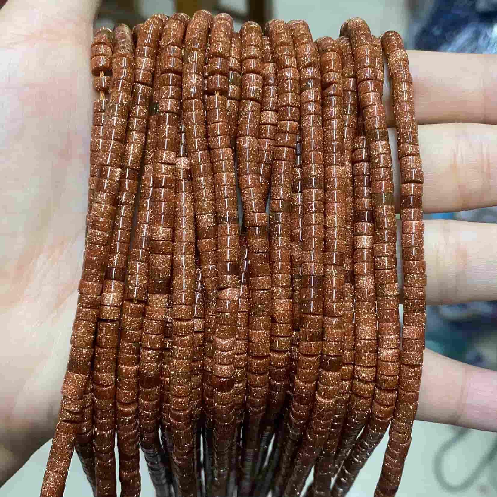 Heishi Rondelle Beads 2x4mm Quartz/Jasper/Agate/Crystal